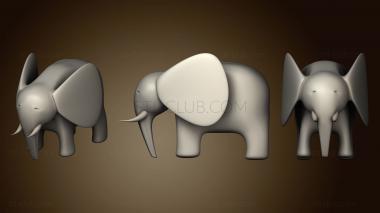 3D модель Слон 9 (STL)
