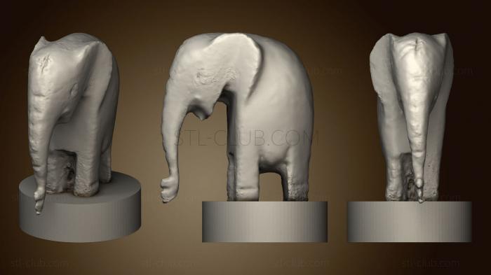 3D model Elephant fini1 v1 (STL)