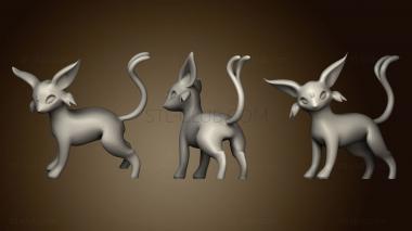 3D model Espeon Pokemon Figure (STL)