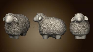 3D model Family Of Sheep (STL)