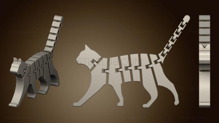 3D model Flexi Cat 2 (STL)