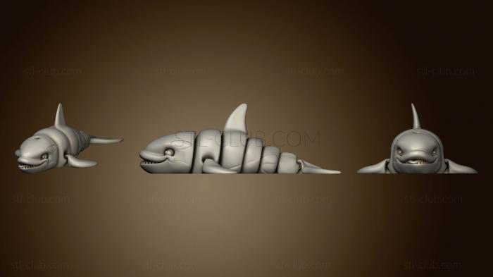 3D model Flexi Orca (STL)