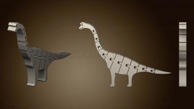 3D model Flexy Brachiosaurus (STL)