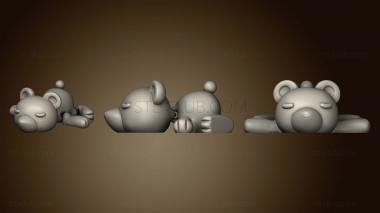 3D мадэль Гибкий Плюшевый Мишка (STL)
