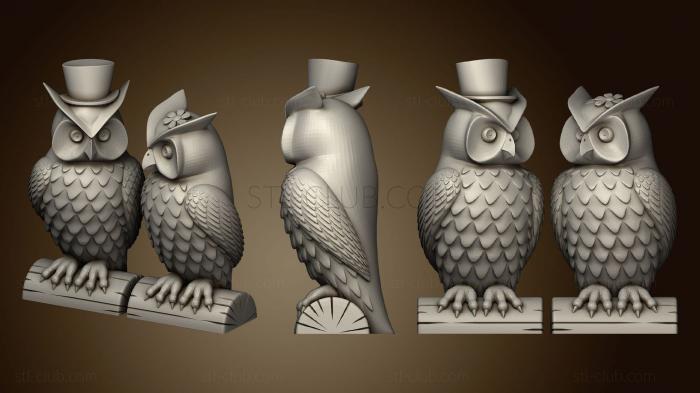 His And Her Owls (Makerware Friendly!)