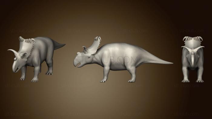 3D model Kosmoceratops (STL)