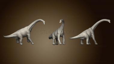 3D model Long Neck Dinosaur (STL)