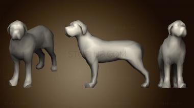 3D model Mastif lopoly (STL)