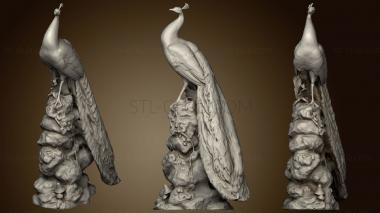 3D model Minton peacock ornament (STL)