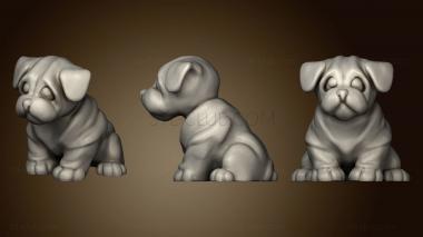 3D model perrito arrugado (STL)