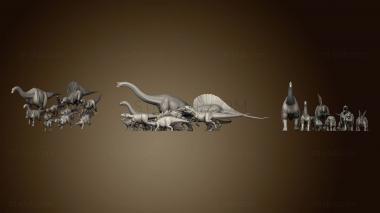 3D мадэль Доисторические существа 567 (STL)