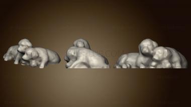 3D model Puppies by richard gain (STL)