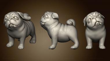 3D model Question pug1 (STL)