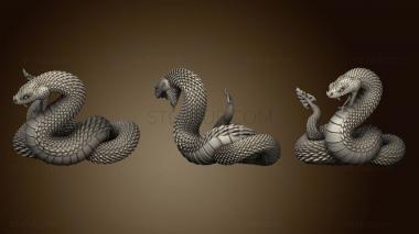 3D model Rattlesnake (STL)