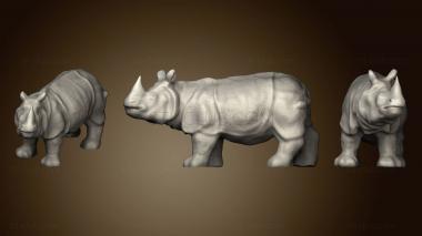 3D мадэль Носорог (STL)