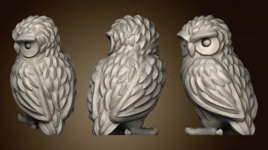 3D model Serpentine Owl (STL)