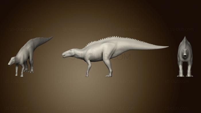 3D model Shantungosaurus 2 21 (STL)