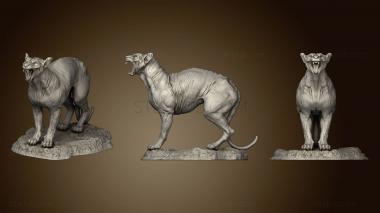 3D model Sphinx Cat (STL)