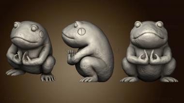 3D model Stone Frog (STL)