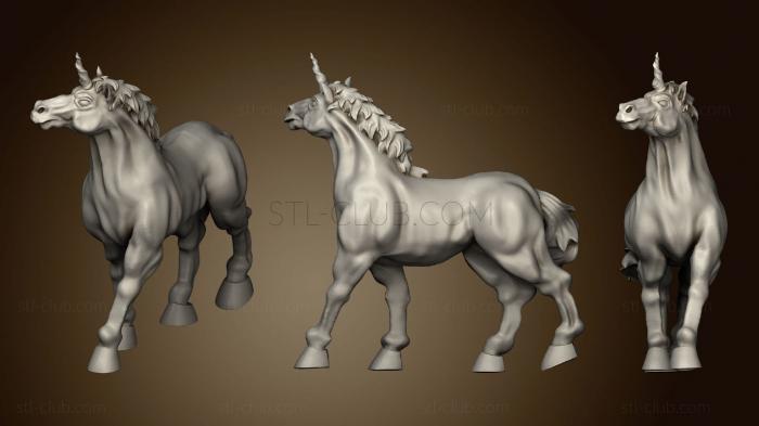 3D model Unicorn Unwinged (STL)