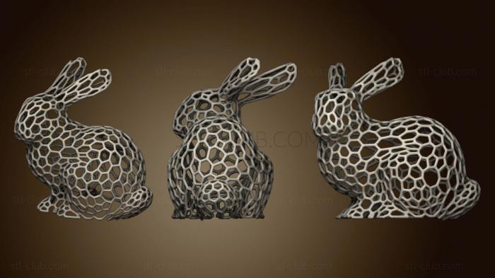 Voronoi Bunny