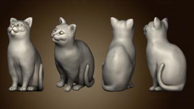 3D model Barnyard 8 Cat (STL)