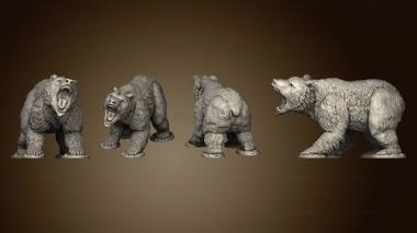 3D мадэль Медведь (STL)