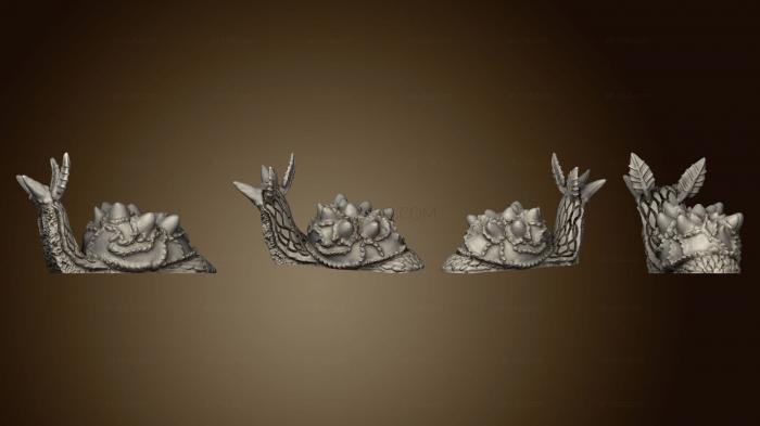 3D model Carnivorous Tree Snail 02 (STL)