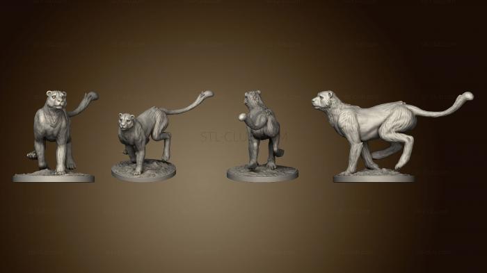 3D model Cheetah Finished (STL)