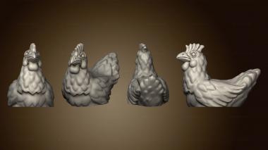 3D model CHICKEN 01 004 (STL)