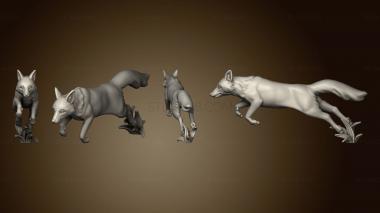 3D model Critters Red Foxes 04 (STL)