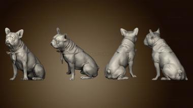 3D model dog 03 (STL)