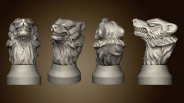 3D model Game of Thrones House Markers Of Stark (STL)