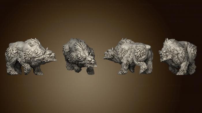 3D мадэль Гигантские Медведи v 2 (STL)
