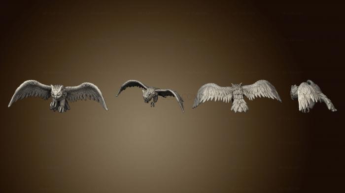 3D мадэль Гигантская сова (STL)