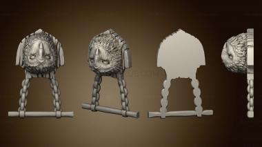 3D model hanging owlbear (STL)
