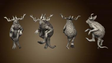 3D model Jackalopes (STL)