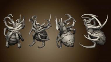 3D model Juvenile Apocalpyse Spiders v 3 (STL)