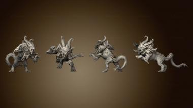 3D model manticore (STL)