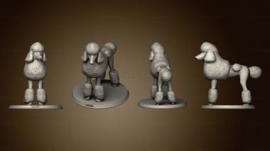 3D model poodle 01 (STL)