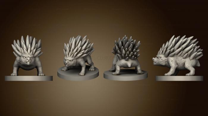 3D model Porcupo ver 2 001 (STL)