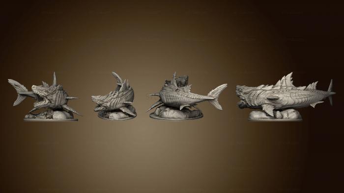 3D мадэль Демон-Акула (STL)
