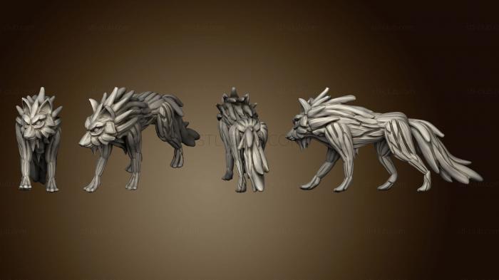 3D model Timber Wolf 1 V (STL)