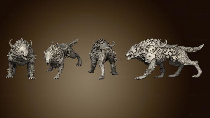 3D model Warg Mount Large (STL)