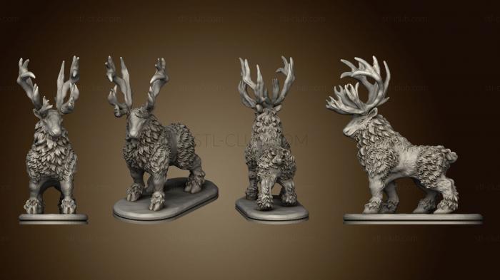 3D model Wilds of Wintertide Caribou (STL)