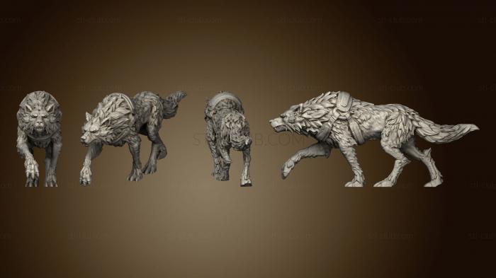 Статуэтки животных Прирученный Волк v1