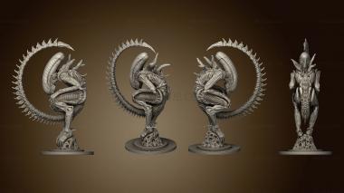 3D model Alien Birth Xenomorph statue (STL)