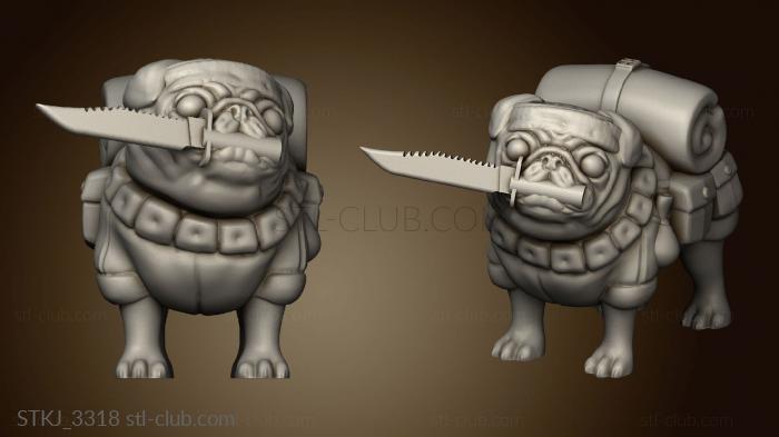 All The Pugs jungle fighter pug