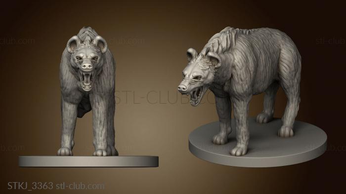 3D model Animals Hyena (STL)