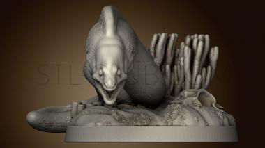 3D model Aquatic Creatures Eel (STL)